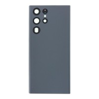 SAMSUNG S908B Galaxy S22 Ultra - Battery cover + Adhesive + Camera Lens Gray High Quality OEM