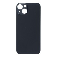 Apple iPhone 13 - Back Glass Large Hole Midnight Black OEM with Logo
