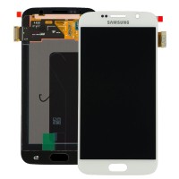 Samsung G920F Galaxy S6 - LCD Touch White Original GH97-17260B Service Pack