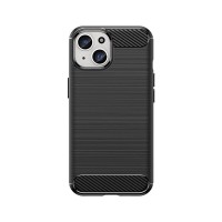 Apple iPhone 15 Plus - Silicon Carbon Case Black