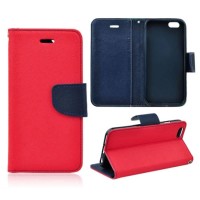 SAMSUNG S926B Galaxy S24 Plus - ΘΗΚΗ NETONE FANCY DIARY BOOK STYLE ΠΟΡΤΟΦΟΛΙ KOKKINH - ΜΠΛΕ