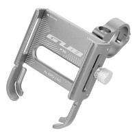 GUB - Bike holder for mobile phone G30 Aluminium Silver