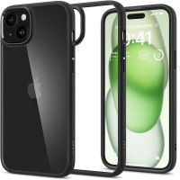Apple iPhone 15 Plus - Silicon Case Spigen Ultra Hybrid Black