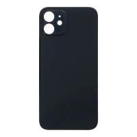 Apple iPhone 12 - Battery Cover Large Hole Black OEM with Logo
