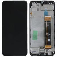 Samsung A236B Galaxy A23 5G - LCD Touch Black with Frame Original GH82-29734A/29735A Service Pack
