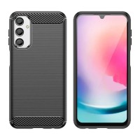 Samsung A256B Galaxy A25 5G - Silicon Carbon case black