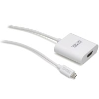 G&BL Adapter USB C m - HDMI A f. White L.0,2m