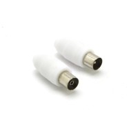 G&BL Antenna 1x9,5 Plug+1x9,5 Jack White