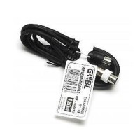 G&BL Antenna cable male/female - Black 2m + male/male adapter