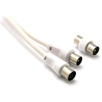 G&BL Antenna Video Cable P/J White 3m