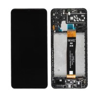 Samsung A047F Galaxy A04s - LCD Touch Black with Frame Original GH82-29806A Service Pack