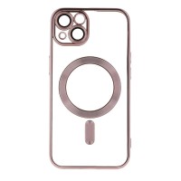 Apple iPhone 15 Pro Max - Color Chrome Magsafe Case Rose Gold