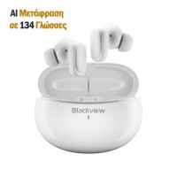 BlackView - BT5.4 ENC EarBuds AI Translate Function White