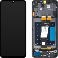Samsung A055F Galaxy A05 (2023) - LCD Touch Black with Frame OEM