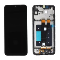Samsung A146P Galaxy A14 5G - LCD with Frame (Small Connector) Touch Black OEM