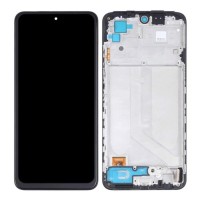 Xiaomi Redmi Note 10 4G - LCD Touch Black with Frame OEM
