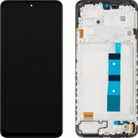 Xiaomi Redmi Note 12 4G - LCD Touch Black with Frame Original 56000100M700 Service Pack