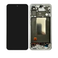Samsung A566B Galaxy A56 5G - LCD Touch Light Gray with Frame Original GH82-36829B Service Pack
