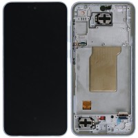 Samsung A366B/E Galaxy A36 5G - LCD Touch White Gray with Frame Original GH82-36841B Service Pack