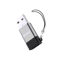BWOO - Adapter OTG Type C to USB Gray BZ-38