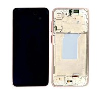 Samsung A266B/E Galaxy A26 5G - LCD Touch Peach Pink with Frame Original GH82-37049D Service Pack