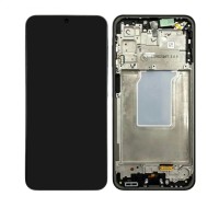 Samsung A266Β/Ε Galaxy A26 5G - LCD Touch Black with Frame Original GH82-37049A Service Pack