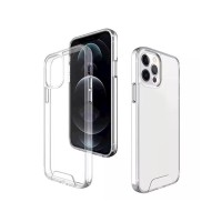 Apple iPhone 16 Pro - Hybrid Crystal case 6,3" transparent big hole