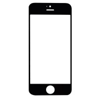 Apple iPhone 5S - Glass screen Lens replacement Black High Quality OEM