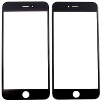 Apple iPhone 6 Plus - Glass screen Lens replacement Black High Quality OEM