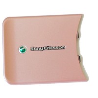 SONY-ERICSSON W580i - Battery cover Pink Original