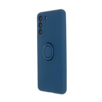 Samsung Galaxy S21 FE - Finger Grip case blue