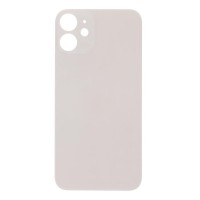 Apple iPhone 12 Mini - Battery cover + Adhesive Large Hole White OEM with Logo