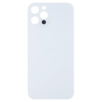 Apple iPhone 13 Pro Max - Battery Cover Large Hole White OEM with Logo