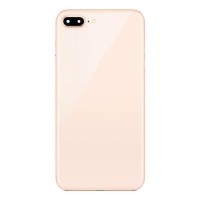 Apple iPhone 8 Plus - Battery cover + Camera Lens Gold OEM with Logo