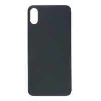 Apple iPhone XS - Battery cover Black OEM with Logo