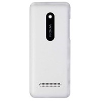 NOKIA 206 Asha Dual SIM - Battery cover White Original