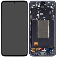 Samsung S721B Galaxy S24 FE 5G - LCD Touch Black Graphite with Frame Original GH82-35848A Service Pack