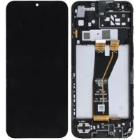 Samsung A145F Galaxy A14 4G (NON EU CODE) - LCD Touch Black with Frame OEM
