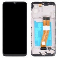 Samsung A035G Galaxy A03 - LCD Touch Black with Frame OEM