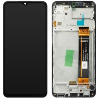 Samsung A235F Galaxy A23 4G - LCD Touch Black with Frame Original GH82-28563A/28657A Service Pack