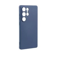 Samsung Galaxy S25 Ultra - Silicon case dark blue