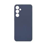 Samsung Galaxy S25 - Silicon case dark blue