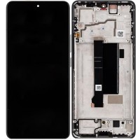 Xiaomi Poco X6 5G - LCD + Touch + Frame Black OEM