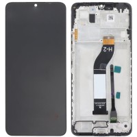 Xiaomi Redmi 13C 4G / Poco C65 4G - LCD Touch Black with Frame Original 560002C3UA00 Service Pack