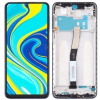 Xiaomi Redmi Note 9S / Redmi Note 9 Pro - LCD Touch Grey with Frame OEM