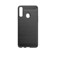 Samsung Galaxy A20s - Simple Carbon Black Case