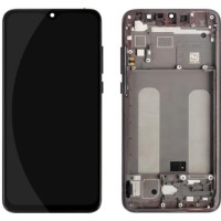 Xiaomi Mi 9 Lite - LCD OLED + Touch + Frame Black High Quality