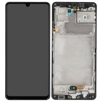 Samsung A426B Galaxy A42 - LCD Touch Black with Frame Original GH82-24376A Service Pack