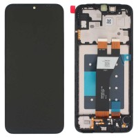 Samsung A146B Galaxy A14 5G - LCD Touch Black with Frame Original GH81-23640A Service Pack