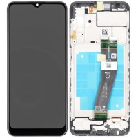 Samsung A037G Galaxy A03s - LCD Touch Black with Frame Original GH81-21233A Service Pack